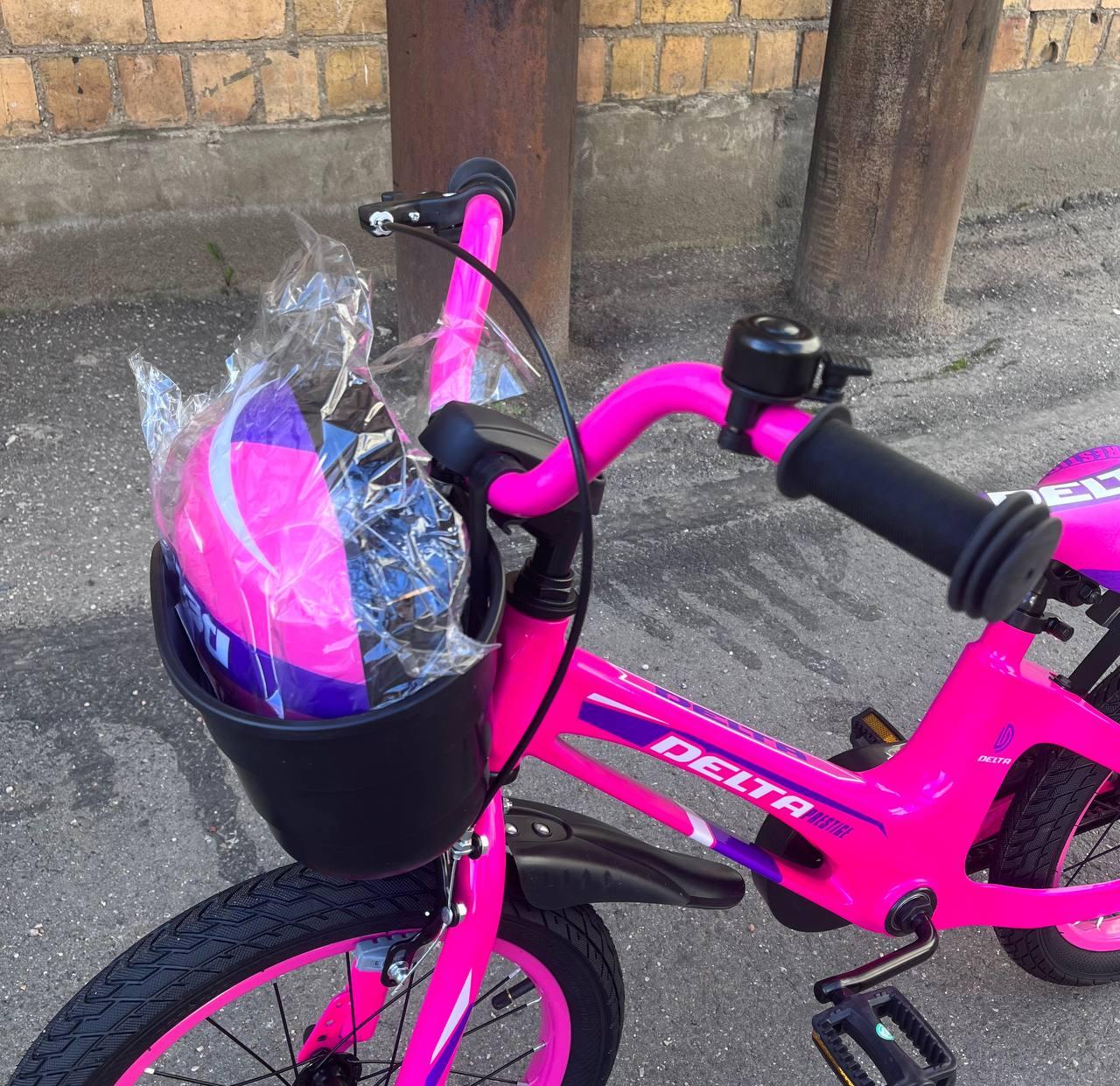 Велосипед детский Delta Prestige 16" розовый - фото 5 - id-p208214993