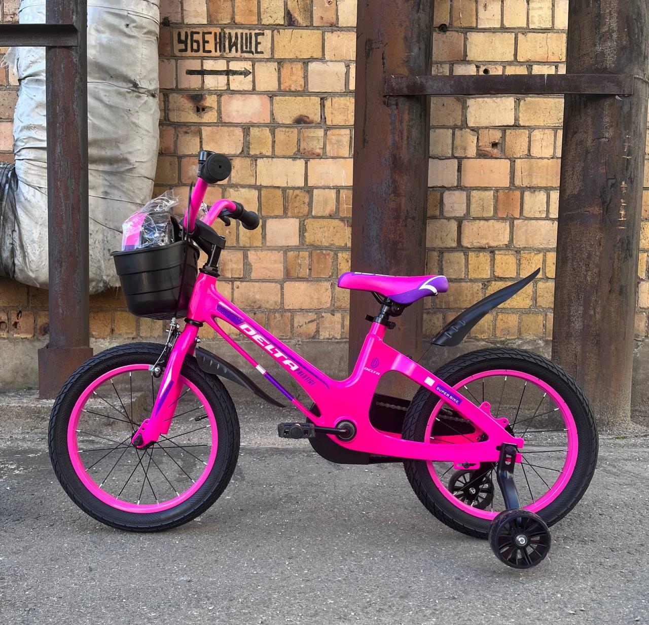 Велосипед детский Delta Prestige 16" розовый - фото 3 - id-p208214993