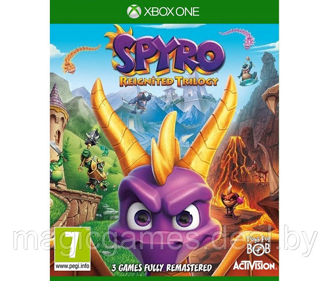 Spyro Reignited Trilogy (Xbox One) - распакован - фото 1 - id-p213416372