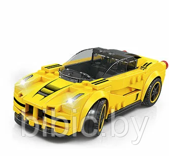 Детский конструктор гоночный автомобиль Ferrari 607010, машинка феррари, аналог Lego лего Technik техник - фото 3 - id-p213416462