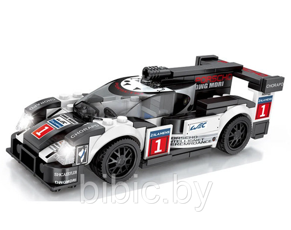 Детский конструктор гоночный автомобиль Porsche 607011, машинка Порше, аналог Lego лего Technik техник - фото 2 - id-p213416470