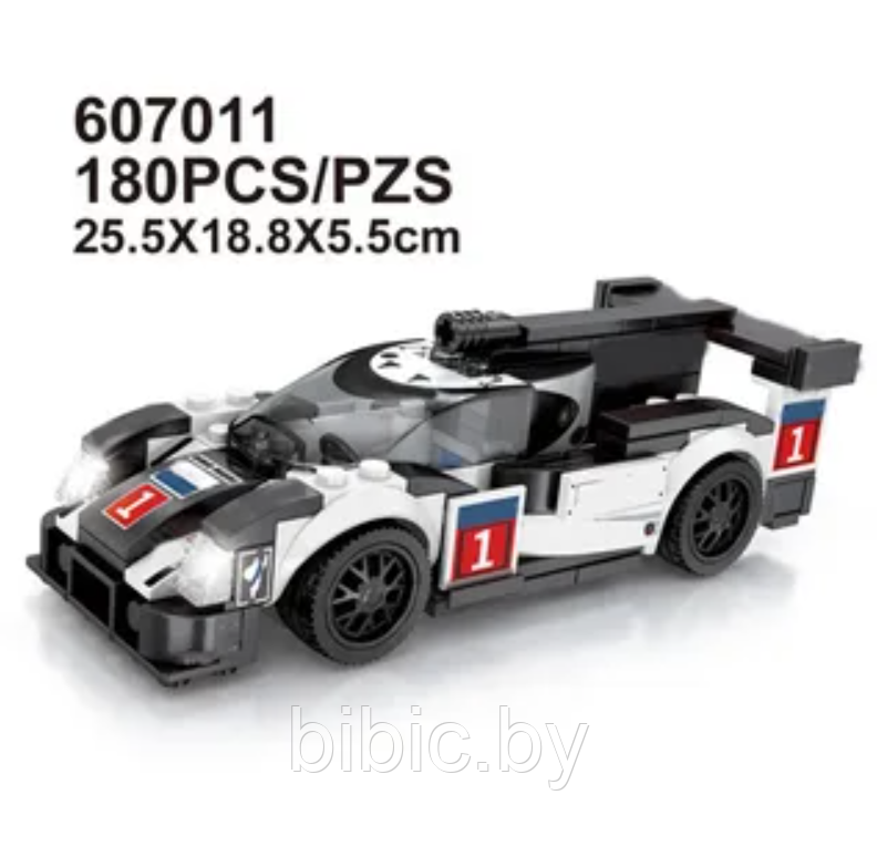 Детский конструктор гоночный автомобиль Porsche 607011, машинка Порше, аналог Lego лего Technik техник - фото 3 - id-p213416470