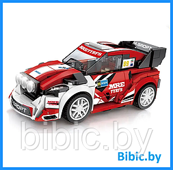 Детский конструктор гоночный автомобиль Ford Fiesta 607012, машинка Форд, аналог Lego лего Technik техник
