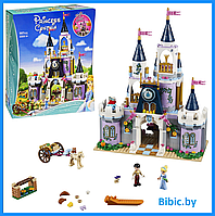 Детский конструктор Bela 10892 принцессы дисней Волшебный замок Золушки, аналог лего lego Disney Princess