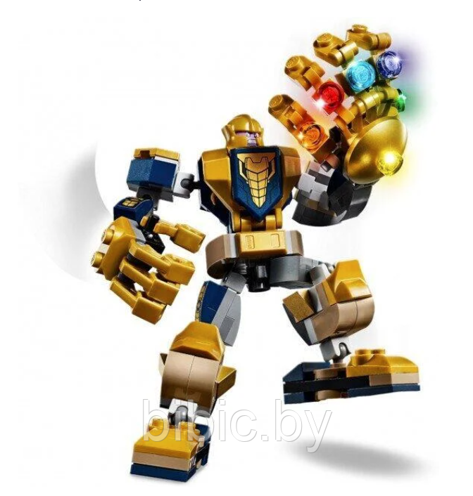 Детский конструктор Мстители Танос трансформер, 11504 герои Marvel супергерои Марвел , аналог лего lego - фото 4 - id-p213416779