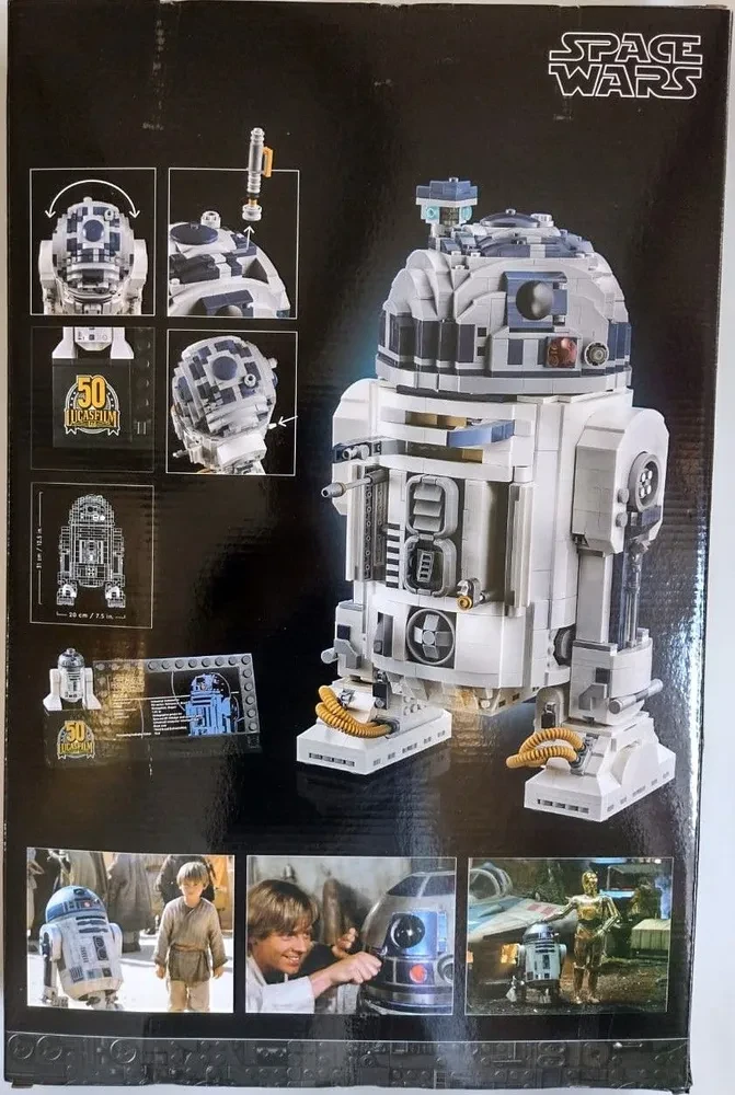 Конструктор Звездные войны дроид робот "R2-D2" 2314 дет - фото 4 - id-p213416780