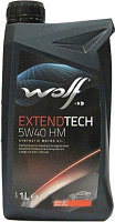 Моторное масло WOLF ExtendTech 5W40 HM / 28116/1