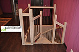 Лестница деревянная винтовая из березы К-016, фото 8