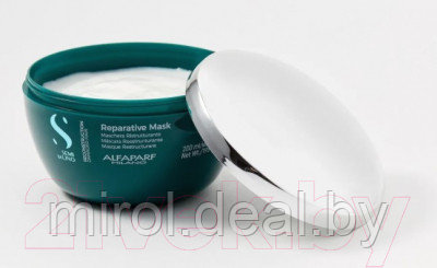 Маска для волос Alfaparf Milano Semi Di Lino Reconstruction Damaged Hair восстанавливающая - фото 5 - id-p213420546