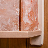 Абажур угловой с гималайской солью 29,5х33х13,5 см, фото 5