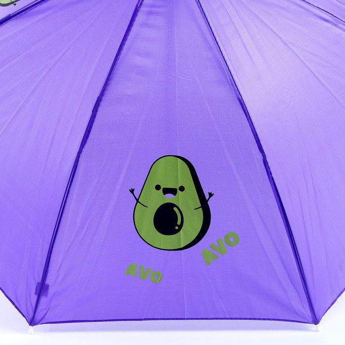 Зонт детский полуавтоматический «Авокадо», d=70см - фото 3 - id-p213424487