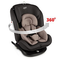 Автокресло детское Siger «Престиж» ISOFIX, гр.0+/ I/II/III, мокко