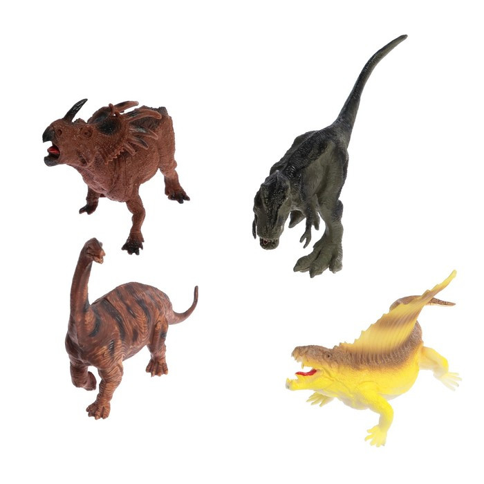 Набор динозавров «Юрский период», 4 фигурки - фото 1 - id-p213427010