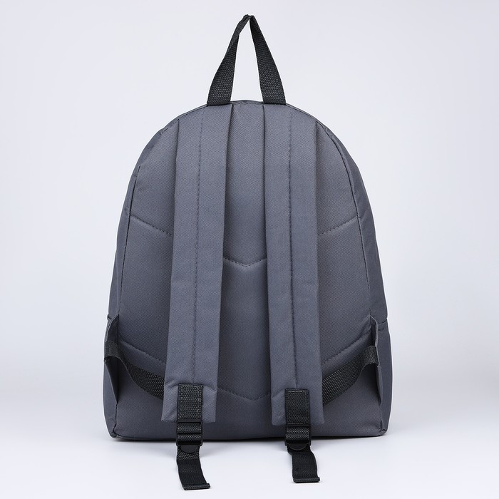 Рюкзак текстильный Утки, с карманом, цвет серый - фото 4 - id-p213425170