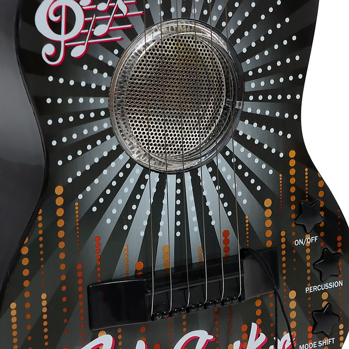 Игрушка музыкальная «Гитара», световые и звуковые эффекты - фото 4 - id-p213427674