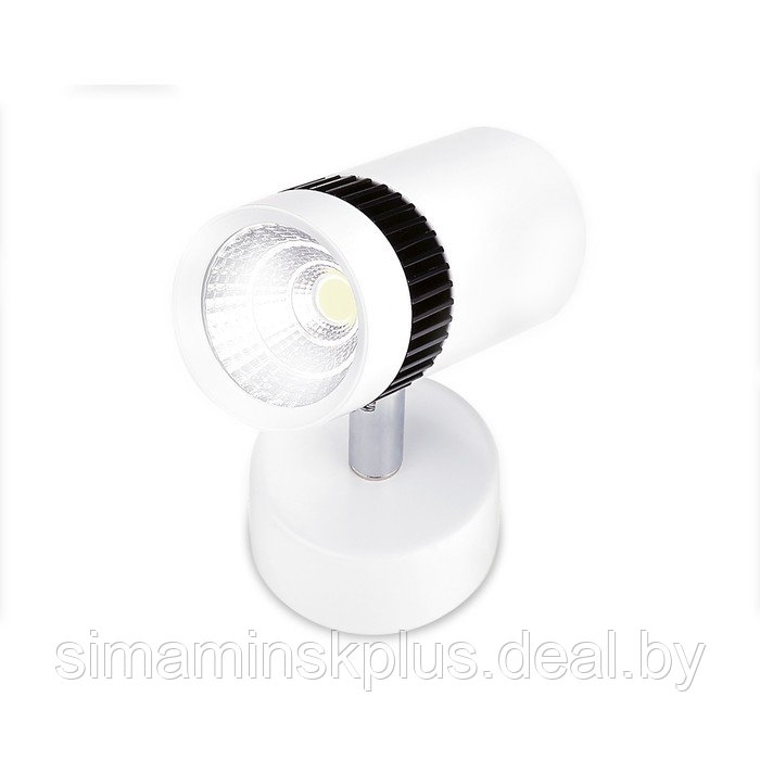 Накладной светодиодный светильник TN101/7W WH/BK, 50х50х120 мм, цвет белый, чёрный - фото 1 - id-p213429603