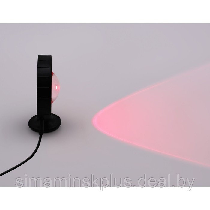 Атмосферная светодиодная настольная лампа с пультом DE8383, 3Вт, 80х80х100 мм, ПДУ RGB, цвет чёрный - фото 4 - id-p213429390