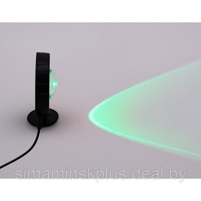 Атмосферная светодиодная настольная лампа с пультом DE8383, 3Вт, 80х80х100 мм, ПДУ RGB, цвет чёрный - фото 5 - id-p213429390