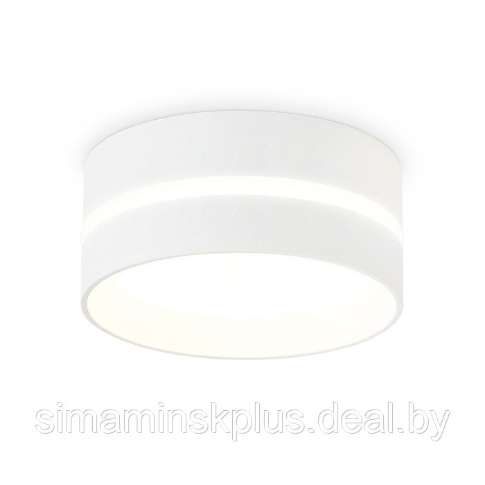 Накладной точечный светильник с акрилом TN5391, GX53, 85х85х55 мм, цвет белый, белый матовый - фото 1 - id-p213429616