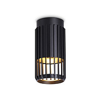 Накладной светильник со сменной лампой TN51674, GU10, 60х60х120 мм, цвет чёрный