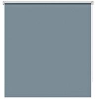 Рулонная штора блэкаут «Плайн», 50х160 см, цвет синяя сталь