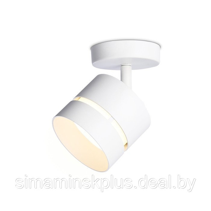 Светильник накладной поворотный со сменной лампой GU10 TN71055, GX53, 12Вт, 85х85х145 мм, цвет белый - фото 1 - id-p213429639