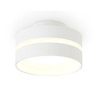 Накладной светильник со сменной лампой TN5419, GX53, 95х95х60 мм, цвет белый песок, белый матовый