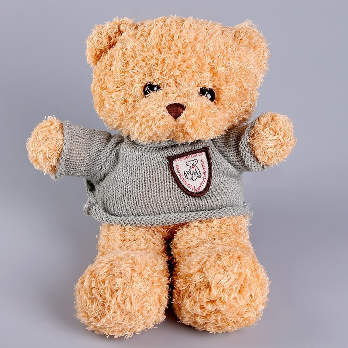 Мягкая игрушка «Медведь» в кофте, 28 см, цвет бежевый - фото 5 - id-p213428100