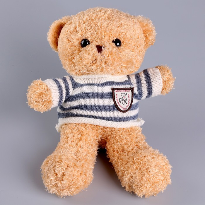 Мягкая игрушка «Медведь» в кофте, 28 см, цвет бежевый - фото 7 - id-p213428100