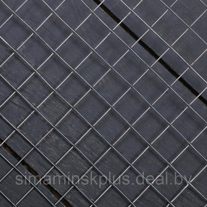 Сетка оцинкованная, сварная, 1,5 × 10 м, ячейка 25 × 25 мм, d = 1,6 мм, металл - фото 2 - id-p213430225