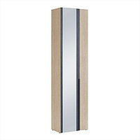 Шкаф двухдверный «Палермо №4», 600×405×2350 мм, с зеркалом, цвет палермо / рейн морион