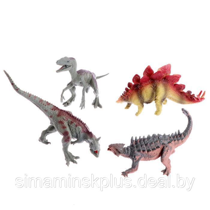 Набор динозавров «Юрский период», 4 фигурки - фото 1 - id-p213434448
