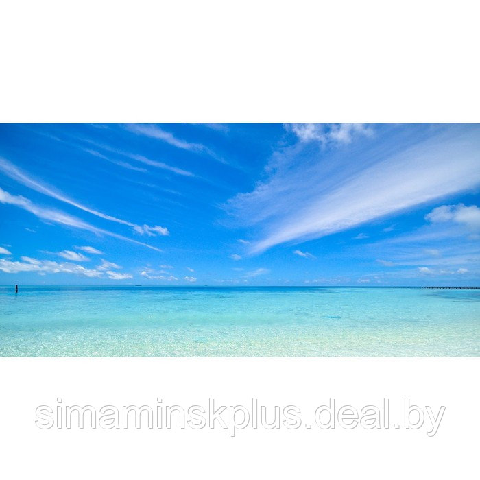 Фотосетка, 320 × 155 см, с фотопечатью, «Небо над морем» - фото 1 - id-p213430439