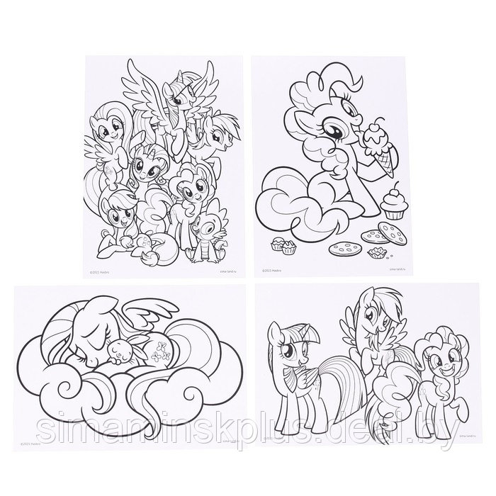Набор для творчества My Little Pony, 150 предметов - фото 8 - id-p213431876