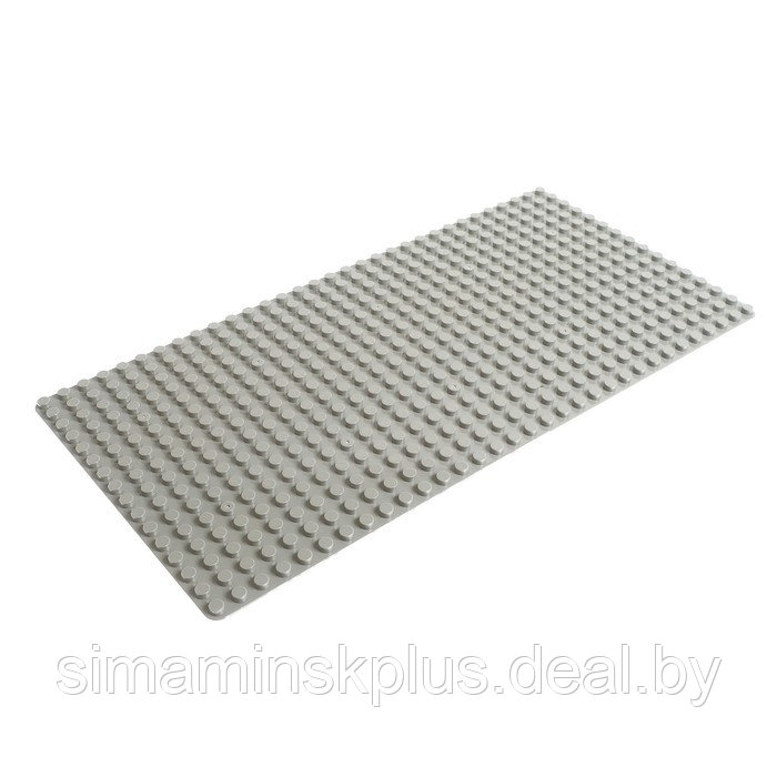 Пластина-основание для блочного конструктора 51 х 25,5 см, цвет серый - фото 2 - id-p213434903