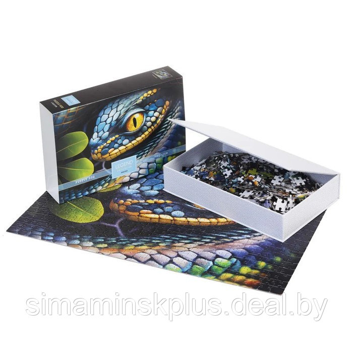 Пазлы «Анаконда» в подарочной коробке, 500 элементов + постер - фото 3 - id-p213436305