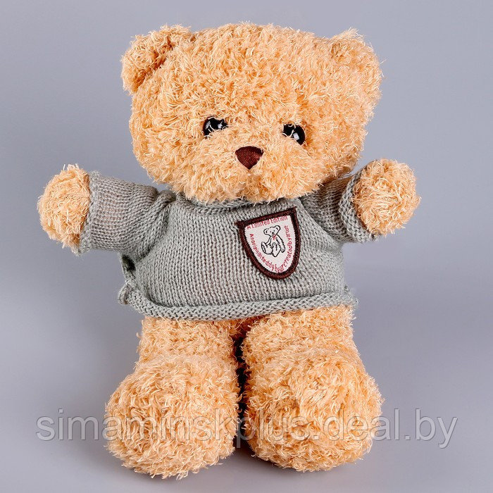 Мягкая игрушка «Медведь» в кофте, 28 см, цвет бежевый - фото 5 - id-p213435984