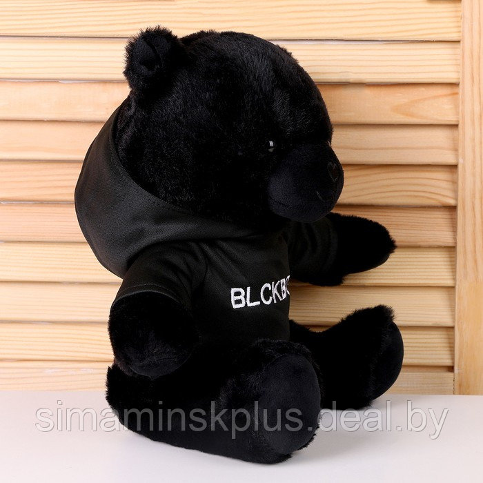 Мягкая игрушка «Чёрный медведь» в кофте, 26 см - фото 3 - id-p213436018
