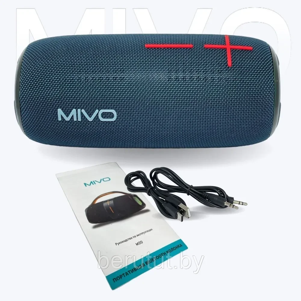 Колонка портативная музыкальная Bluetooth MIVO M22 - фото 1 - id-p213440202
