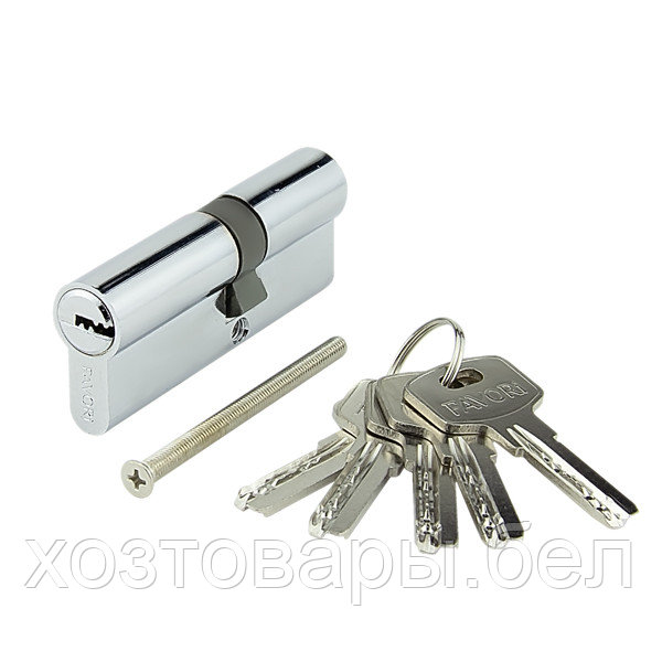 Цилиндровый механизм 70 (35x35) ключ/ключ (никель) PALLADIUM - фото 1 - id-p213440473