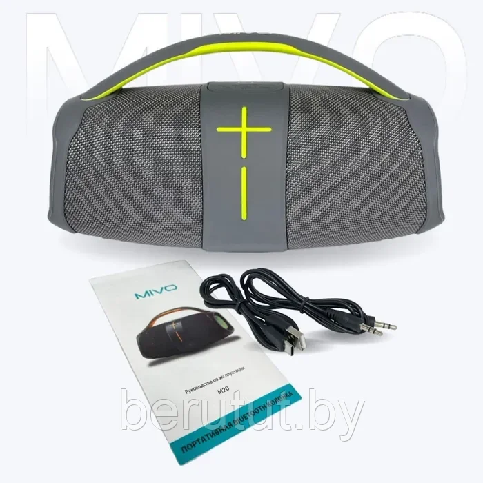 Колонка портативная музыкальная Bluetooth MIVO M20 - фото 3 - id-p213441047