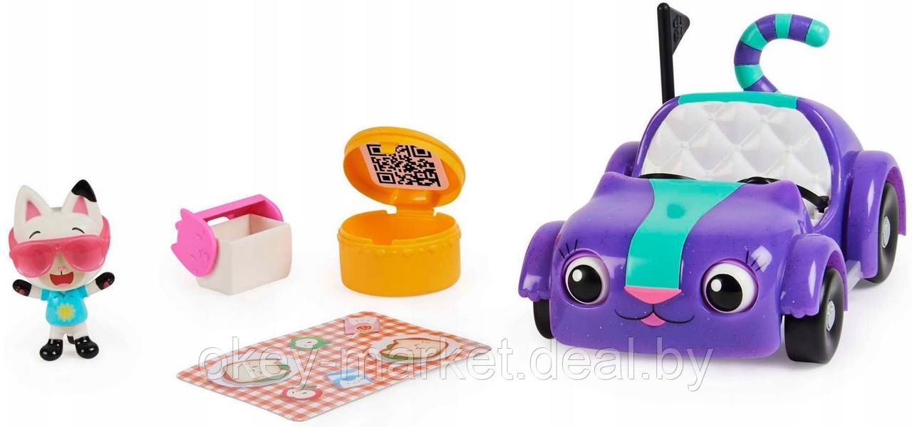 Игровой набор Spin Master Gabby'S Dollhouse с машинкой и фигуркой 6062145 - фото 8 - id-p213441051