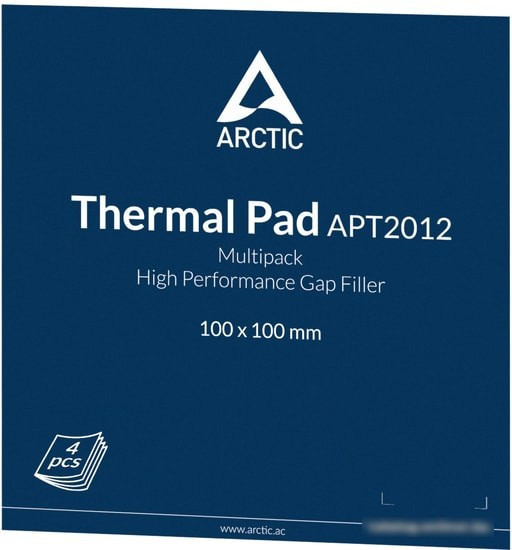 Термопрокладка Arctic Thermal Pad ACTPD00020A (100x100x0.5 мм) - фото 2 - id-p213223497