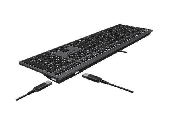 Клавиатура A4Tech Fstyler FX60 (белая подсветка) - фото 2 - id-p213224392