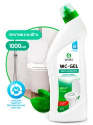 Чистящее средство для сантехники для ванной, кухни, унитаза от ржавчины "WC-Gel", 1л - фото 1 - id-p213445838