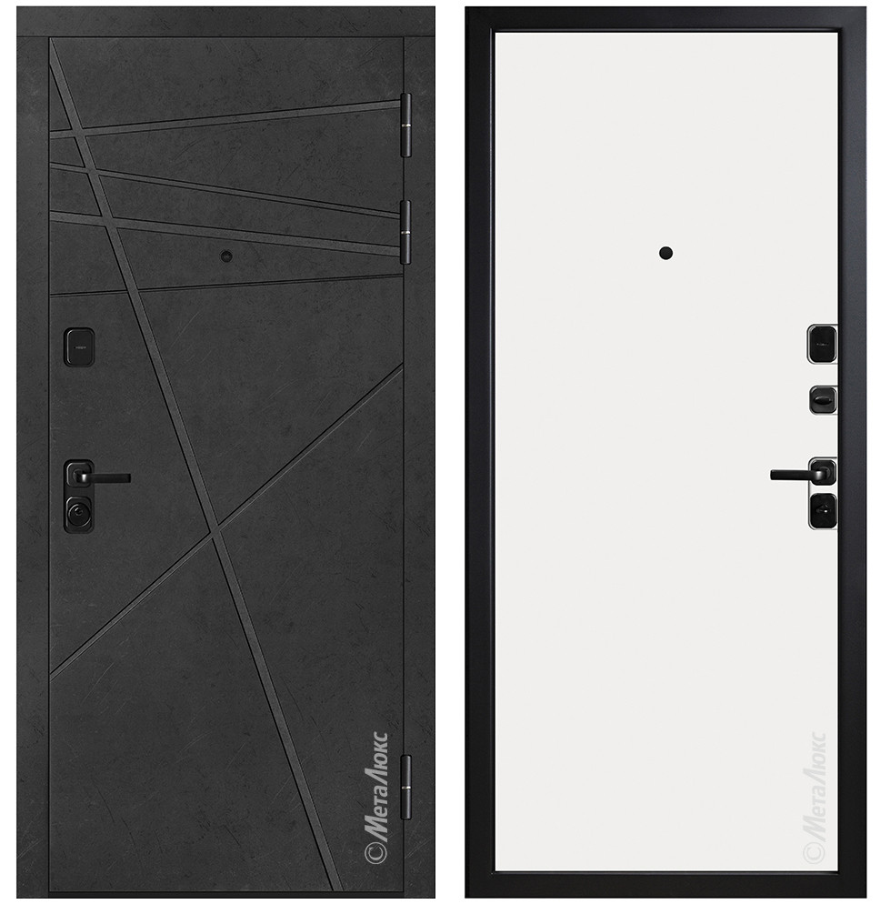 Двери металлические металюкс M84
