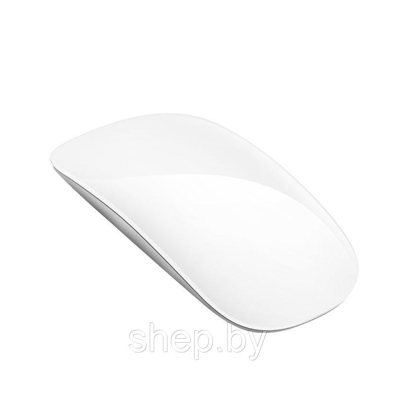 Мышь беспроводная Hoco DI14 (Bluetooth 5.0,1600dpi) цвет: белый, Ультратонкая, с аккумулятором 400 mAh - фото 1 - id-p213454209