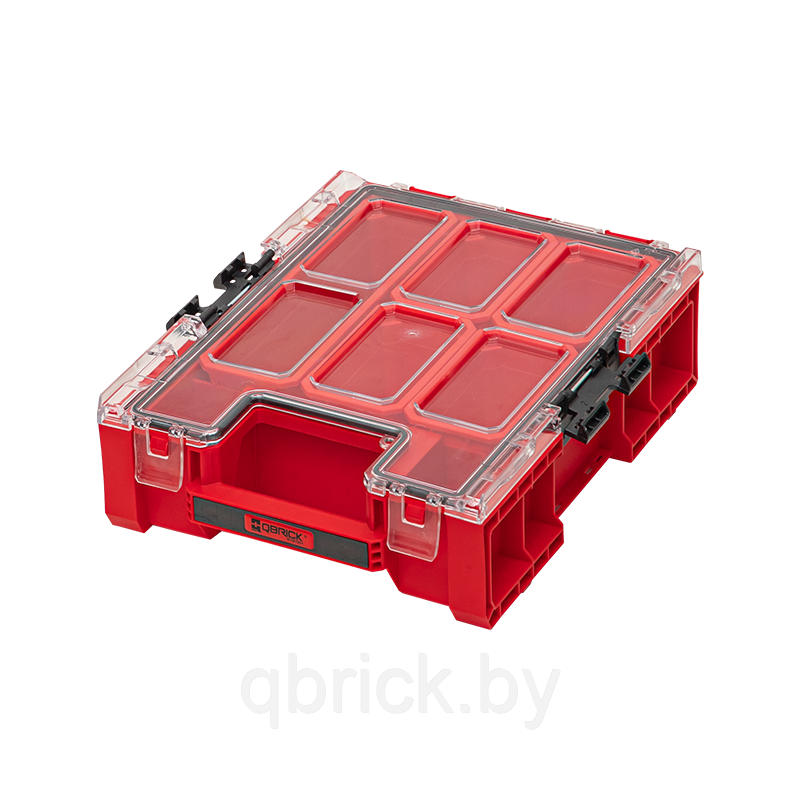 Органайзер Qbrick System ONE Organizer M Plus Red Ultra HD, красный