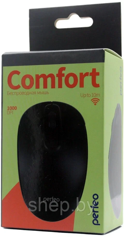 Мышь беспроводная Perfeo Comfort цвет: черный - фото 5 - id-p213457391