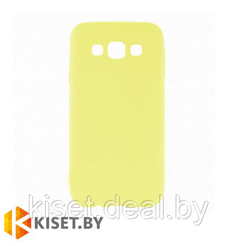 Силиконовый чехол для Samsung Galaxy E5 (E500H), желтый